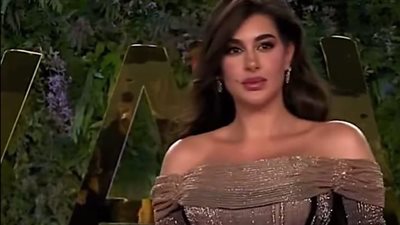 شاهد إطلالة ياسمين صبري في حفل جوائز جوي اوردز joy awards