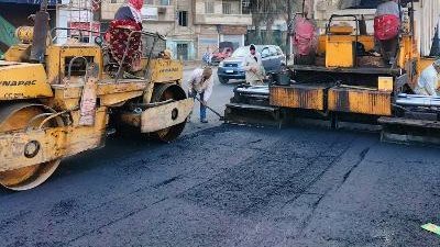 طرق الدقهلية: الانتهاء من أعمال الصيانة ورفع كفاءة شارعي الجيش وقناة السويس 