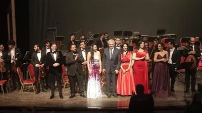 انطلاق حفل أوركسترا أوبرا القاهرة على المسرح الكبير 