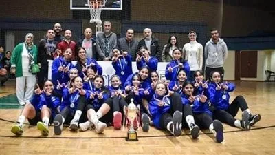 فريق سموحه ناشئات تحت 14سنة للسلة يفوز ببطوله منطقة الإسكندرية