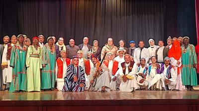 عروض فنية لفرق أسيوط وسوهاج والوادي في مسابقة 