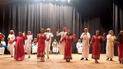 عروض فنية لفرق الأقصر وقنا وأسوان في مسابقة 