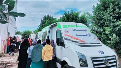 انطلاق قافلة علاجية مجانية بقرية دروة بأشمون 