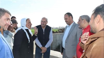 متابعات للاطمئنان على مخار السيول ببني سويف