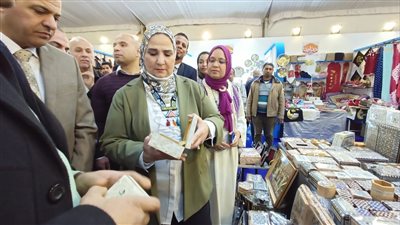  بمشاركه 90 عارضا.. وزيرة التضامن الاجتماعي تفتتح معرض ديارنا بالأقصر