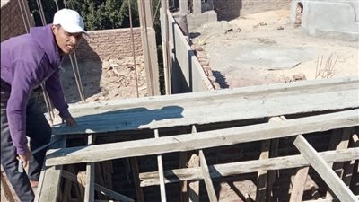 الأقصر: إزالة شدة خشبية خارج الحيز العمرانى على مساحة 100 متر (صور)