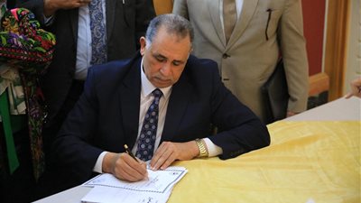 عبدالحليم علام يتقدم بأوراق ترشحه على مقعد النقيب العام للمحامين