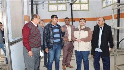 نائب محافظ بني سويف يتفقد تطوير مجزر سمسطا