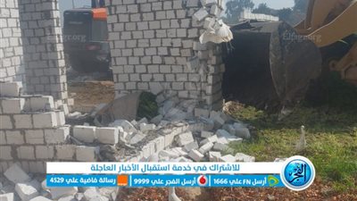 إزالة 76 حالة تعدي على الأراضي الزراعية وأملاك الدولة ببني سويف
