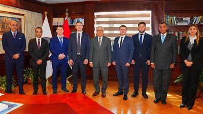 النائب العام يستقبل وفدًا من النيابة العامة الروسية في إطار تعزيز التعاون القضائي بين النيابتيْن