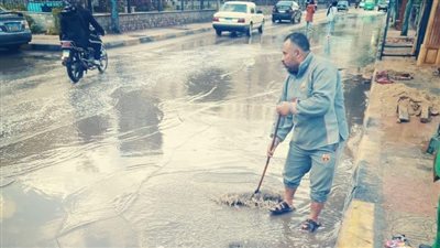 سقوط أمطار غزيرة على قرى ومراكز محافظة المنوفية (فيديو)