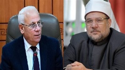 وزير الأوقاف ومحافظ بورسعيد يجتمعان بمسئولي المسابقة الدولية للقرآن الكريم