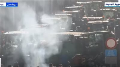 عاجل| احتجاجات أمام مقر الاتحاد الأوروبي للمطالبة بتحسين ظروف المعيشة