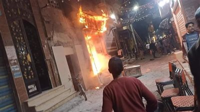 عاجل.. النيران تلتهم محتويات مطعم بعد افتتاحة بساعتين في الغربية (صور)