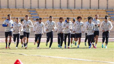 المصري يستأنف تدريباته على ستاد الكلية الحربية استعدادًا لمباراة طلائع الجيش بكأس الرابطة