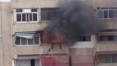  التحقيق في مصرع أسرة بحريق شقة بمنطقة المعصرة