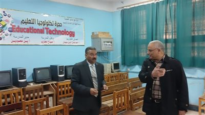 مدير عام تعليمية نجع حمادي يشدد علي الاستعداد التام لانطلاق الفصل الدراسي الثاني بالمدارس