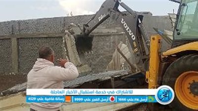 محافظ الدقهلية: إزالة 286 حالة تعدي على أملاك الدولة منذ بدء الموجة 22