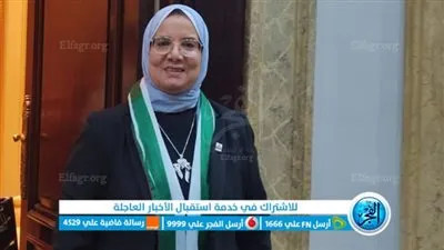 وفاة نائبة مجلس النواب بالمنيا وإصابة 5 آخرين 