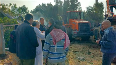 إصابة أب وأبناءه بحروق في انفجار أنبوبة بوتاجاز في معرض للأثاث المكتبي بالقليوبية