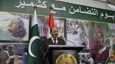 سفير باكستان بالقاهرة: سنواصل تقديم الدعم المعنوي والسياسي والدبلوماسي للشعب الكشميري