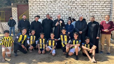 إيبارشية القوسية تنظم يوم رياضي لطلاب المرحلة الإعدادية 