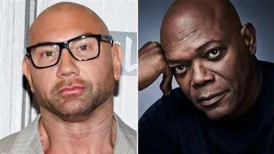 سامويل إل جاكسون وديف باتيستا يتشاركون بطولة سينمائي للمرة الأولى