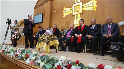 رئيس الإنجيلية يشهد تنصيب القس مدحت ميشيل ورسامة الشيخ بيشوي رضا لكنيسة بالمنيا