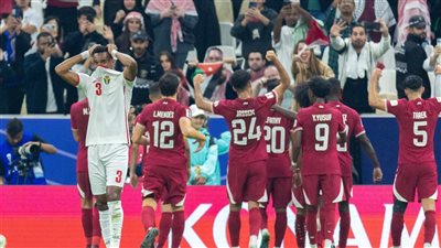 رقم قياسي جماهيري في نهائي كأس آسيا بين قطر والأردن 