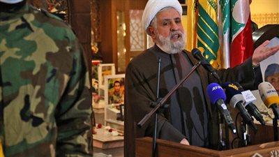 نعيم قاسم: قرار إيقاف الحرب في غزة بيد واشنطن وبايدن 