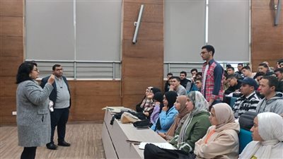المشرف الأكاديمي بجامعة المنوفية الأهلية تتابع انتظام الدراسة بالفصل الدراسي الثاني