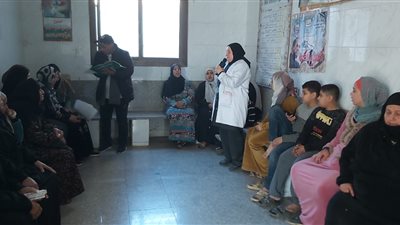 الكشف على 1387 مواطن مجانا خلال القافلة الطبية بقرية طنان بقليوب