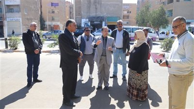 جولة تفقدية لرئيس جامعة جنوب الوادي في أول أيام الفصل الدراسي الثاني