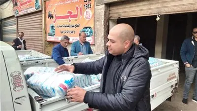 ضبط 5100 كيلو سكر مدعم من الدولة قبل بيعه بالسوق السوداء بالغربية (صور)