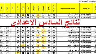 الآن عبر موقع وزارة التربية.. نتيجة السادس الإعدادي العراقية 2024 | وموقع ملازمنا