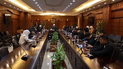 وكيل الأزهر يستقبل وفدا تايلانديا رفيع المستوى بمقر المشيخة 