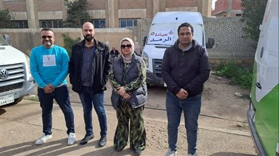 الكشف على 1555 مريضا فى قافلة علاجية فى قرية كفر المحمدية مركز ميت غمر