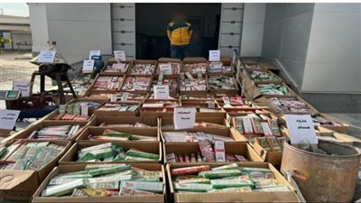 ضبط عاطل بالفيوم لقيامه بإدارة ورشة لتصنيع الألعاب النارية