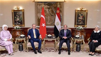 الهلال الأحمر ومسجد الإمام الشافعي.. أبرز زيارات أردوغان بالقاهرة