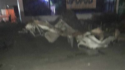 خروج 3 مصابين في حادث تصادم سيارة نقل بالإسكندرية 