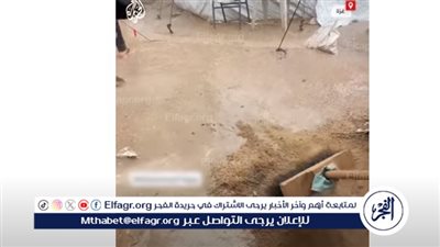 شاهد| مياه الأمطار تغرق خيام النازحين في مدينة رفح جنوبي قطاع غزة