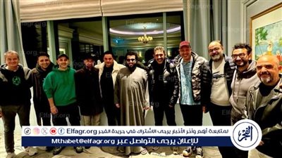 خلال زيارته مصر.. تركي آل الشيخ ينشر صورة رفقة الشعراء والملحنين