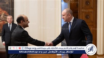 سفير مصر فى صوفيا يقدم أوراق اعتماده للرئيس البلغاري