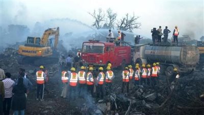 الهند.. مصرع وإصابة 25 شخصًا إثر انفجار داخل مصنع للألعاب النارية