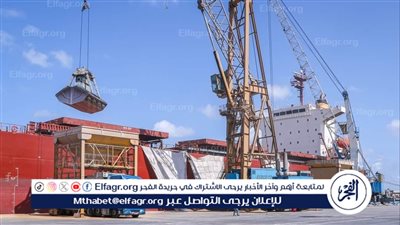 ميناء دمياط يستقبل 38 سفينة متنوعة خلال 24 ساعة