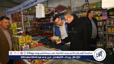 محافظ الغربية يتفقد منافذ وأسواق طنطا