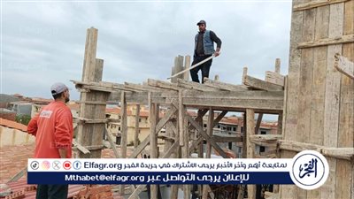 اجراءات رادعة وإزالة فورية لمخالفات البناء بمدينة دمياط الجديدة.