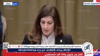 ممثلة مصر أمام محكمة العدل: ما تقوم به إسرائيل بمثابة التهجير العرقي للفلسطينيين