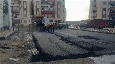 محافظ بورسعيد: استمرار أعمال رصف ورفع كفاءة شوارع 