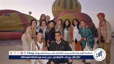 شاهد.. تحليق 40 رحلة بالون طائر تقل 1000 سائح من مختلف الجنسيات بالأقصر